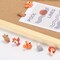 30 pcs animal thumb tacks push pins for cork and bulletin boards